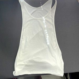 White muscle tank